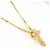 Autre Marque Collana in oro giallo 18K con diamante D'oro - vista 2