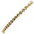 Autre Marque Bracciale con charm in oro giallo 18K con diamante D'oro