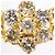 Autre Marque 18K Gelbgold-Ring mit Diamant Golden - Ansicht 2