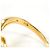 Autre Marque 18K Gelbgold-Ring mit Diamant Golden - Ansicht 5