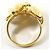 Autre Marque 18K Gelbgold-Ring mit Diamant Golden - Ansicht 3
