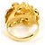 Autre Marque 18K Gelbgold-Ring mit Diamant Golden - Ansicht 4