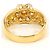 Autre Marque 18K Gelbgold-Ring mit Diamant Golden - Ansicht 4