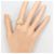 Autre Marque 18K Gelbgold-Ring mit Diamant Golden - Ansicht 7