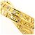 Autre Marque 18K Gelbgold-Ring mit Diamant Golden - Ansicht 2
