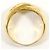 Autre Marque 18K Gelbgold-Ring mit Diamant Golden - Ansicht 3