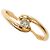 Autre Marque 18K Roségold-Ring mit Diamant Golden