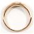 Autre Marque 18K Roségold-Ring mit Diamant Golden - Ansicht 3