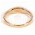 Autre Marque 18K Roségold-Ring mit Diamant Golden - Ansicht 4