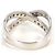 Autre Marque 18K Weißgold-Ring mit Diamant Golden - Ansicht 4
