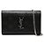 Borsa a tracolla in pelle nera Saint Laurent Nero