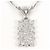 Autre Marque Elegante Platin-Halskette mit Diamant