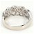 Autre Marque Platin 900 Ring mit Diamant - Ansicht 3
