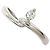 Autre Marque PT900 Platinring mit Diamant