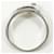 Autre Marque PT850 Platinring mit Diamant - Ansicht 2