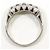 Autre Marque PT900 Platinring mit Diamant - Ansicht 3