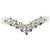 Autre Marque PT900 Platinring mit Diamant