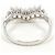 Autre Marque PT900 Platinring mit Diamant - Ansicht 3