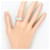 Autre Marque Platin-Diamant-Ring  - Ansicht 7