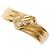 Autre Marque 18K Gelbgold-Ring mit Diamant Golden