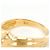 Autre Marque 18K Gelbgold-Ring mit Diamant Golden - Ansicht 4