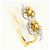 Autre Marque Orecchini a clip in oro 18K e diamanti D'oro - vista 3