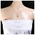 Autre Marque 18K Weißgoldkette mit Diamant Golden - Ansicht 5