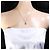 Autre Marque Collana in oro bianco 18K con diamante nero D'oro - vista 5
