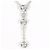 Autre Marque Collana in oro bianco 18K e diamanti D'oro