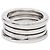 Bulgari Bvlgari B-zero1 3-Band Ring in Weißgold