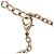 Collana con pendente Chanel Coco Mark Heart Flower D'oro - vista 4