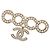 Spilla Chanel Coco Mark placcata oro D'oro