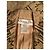 Chaqueta de seda beige bordada Christian Dior Castaño - vista 7