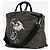 Borsa Prada 2000s Large Tessuto 2-Way Dragon Verde - vista 2