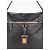 Borsa a tracolla Hobo Prada 2000s Vitello Daino Nero - vista 4