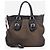 Prada Jacquard Canvas Shopper Handtasche aus den 2000ern Grün - Ansicht 4