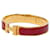 Hermès Bracelet jonc en émail Click H PM Hermes Rouge Doré  - vue 2