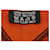 Sciarpa Hermès Twilly BOLDUC in seta arancione  - vista 5