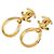 Orecchini Chanel Coco Mark Vintage Teardrop D'oro