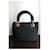 Dior Lady Dior Borsa in Tela Nera Nero - vista 4