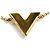 Bracciale charm Louis Vuitton placcato oro D'oro - vista 3