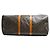 Borsa Boston Louis Vuitton Keepall 60 Marrone - vista 3