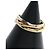 Anello Trinity in oro 18K Cartier - vista 2