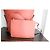 Borsa a secchiello Céline rosa scuro in pelle e tela Marrone - vista 9
