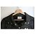 Courreges Courrèges Giacca in vinile nero con logo - vista 3