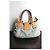 Louis Vuitton Pleaty Borsa in Denim Blu - vista 4