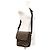 Borsa a spalla Louis Vuitton Monogram Macassar Bass PM Marrone Nero - vista 10
