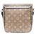 Borsa a spalla Louis Vuitton Monogram Macassar Bass PM Marrone Nero - vista 3