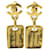 Orecchini Chanel Coco Mark Cambon Plate D'oro  - vista 1