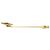 Spilla Chanel 1095 Coco Mark in oro giallo D'oro - vista 3